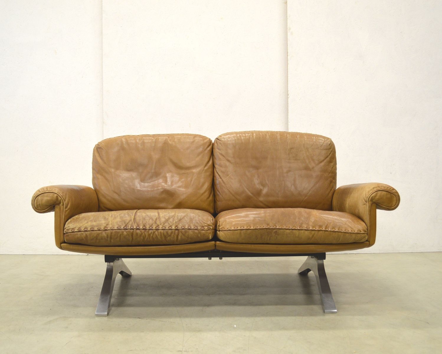 Ledersofas Niederlande hellbraune ds31 zwei sitzer ledersofas von de sede 1970er Ledersofas Niederlande hellbraune ds31 zwei sitzer ledersofas von de sede 1970er