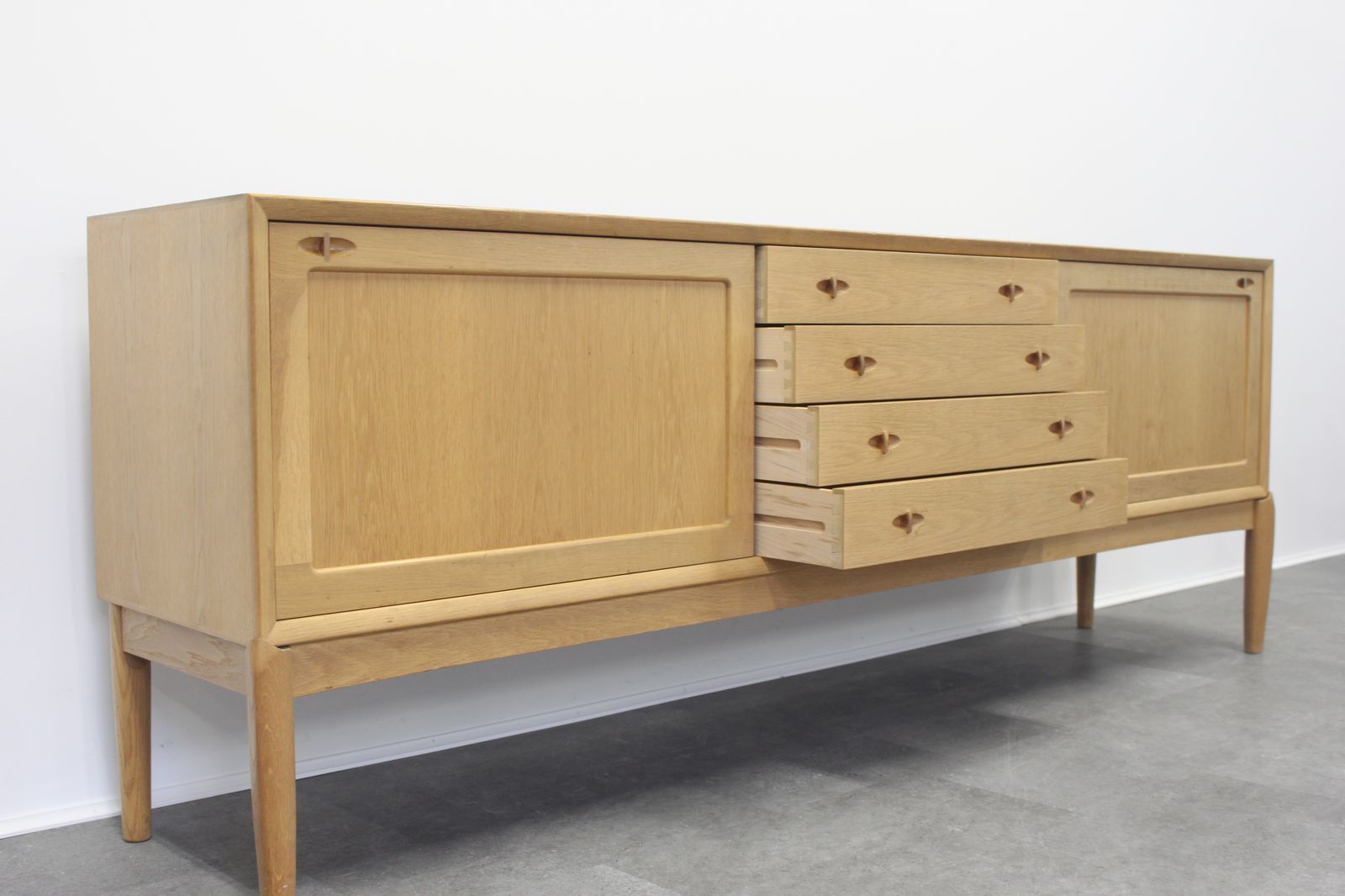Vintage Oak Sideboard By H W Klein For Bramin At Pamono Dkk 13 280 00