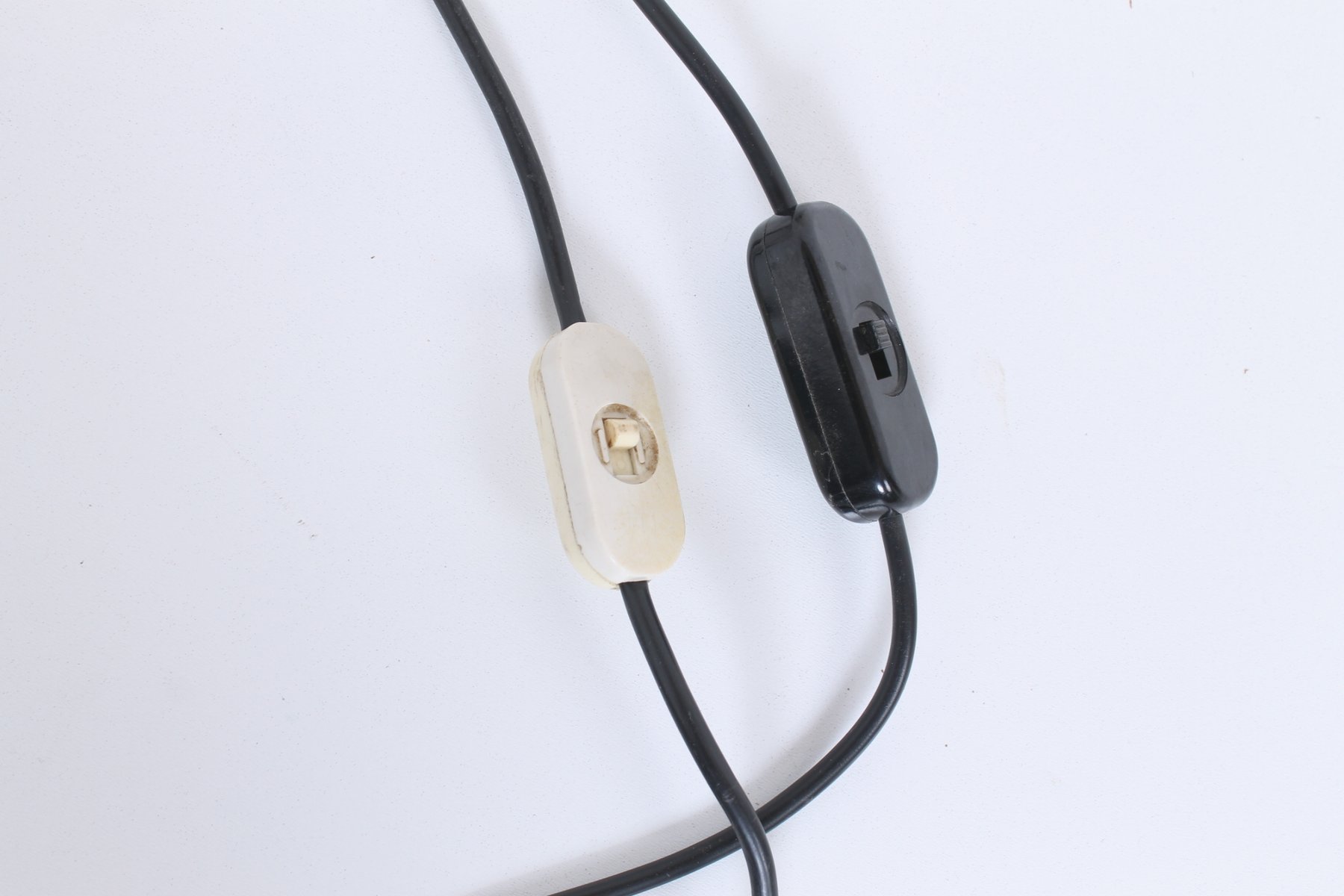 Vintage Adjustable Black 7105 Counterbalance Wall Lights by J.J.M. Hoogervorst for Anvia, Set of ...