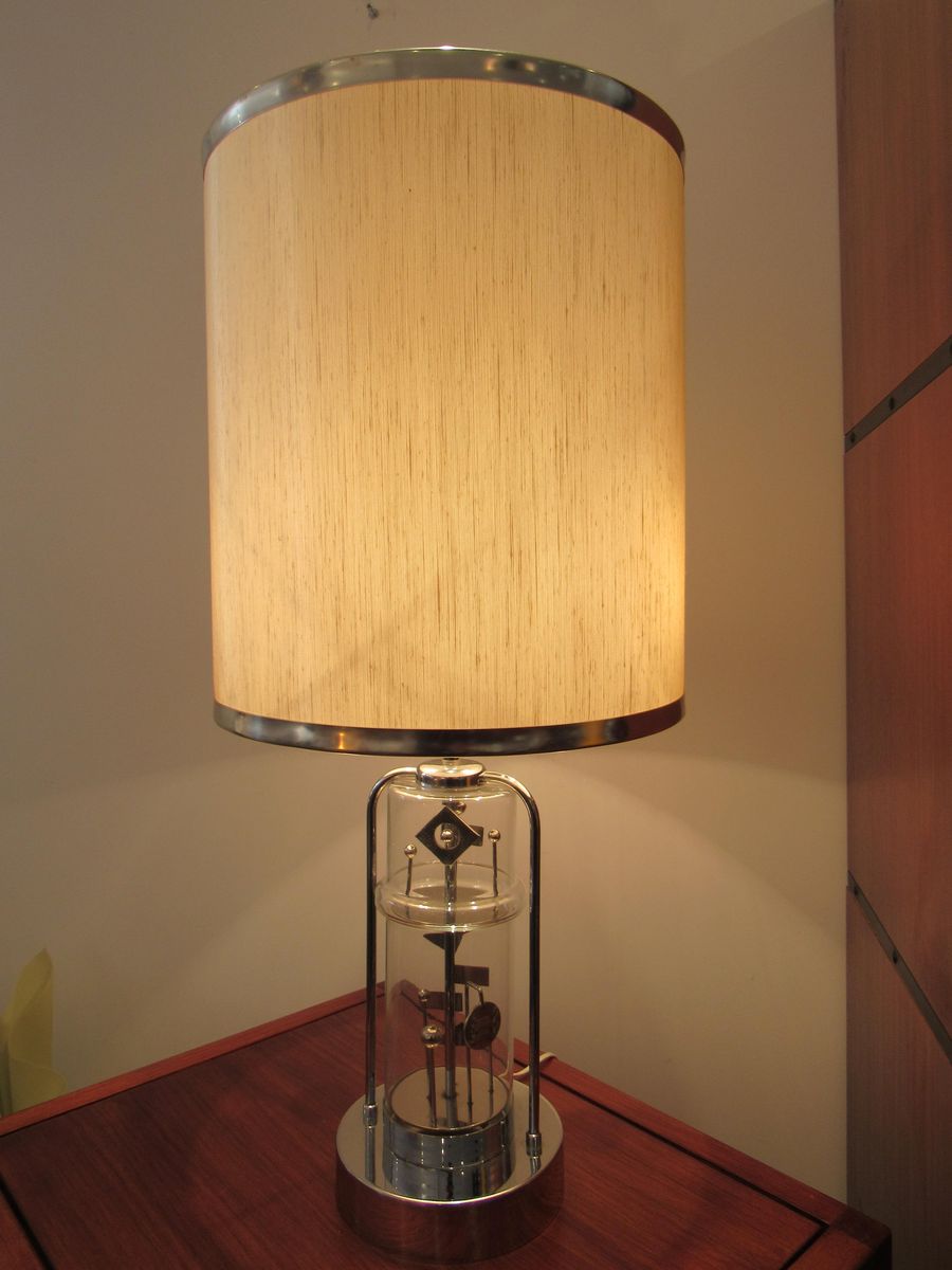 Vintage Kinetic Sculpture Lamp, 1970s for sale at Pamono
