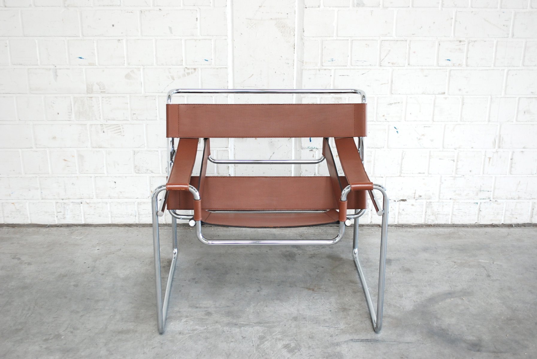 Vintage 1960s Wassily Chair by Marcel Breuer for Gavina Italy 2 Vintage 1960s Wassily Chair by Marcel Breuer for Gavina Italy 2