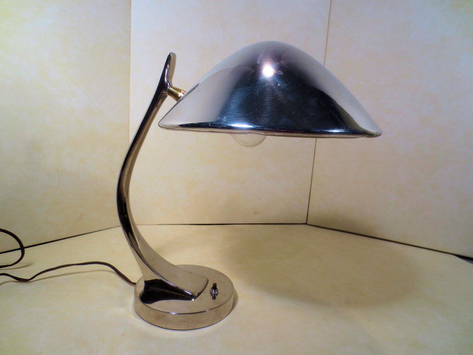 Aluminum Desk Lamp By Maurizio Tempestini For Laurel 1960s Dkk 2 696 00