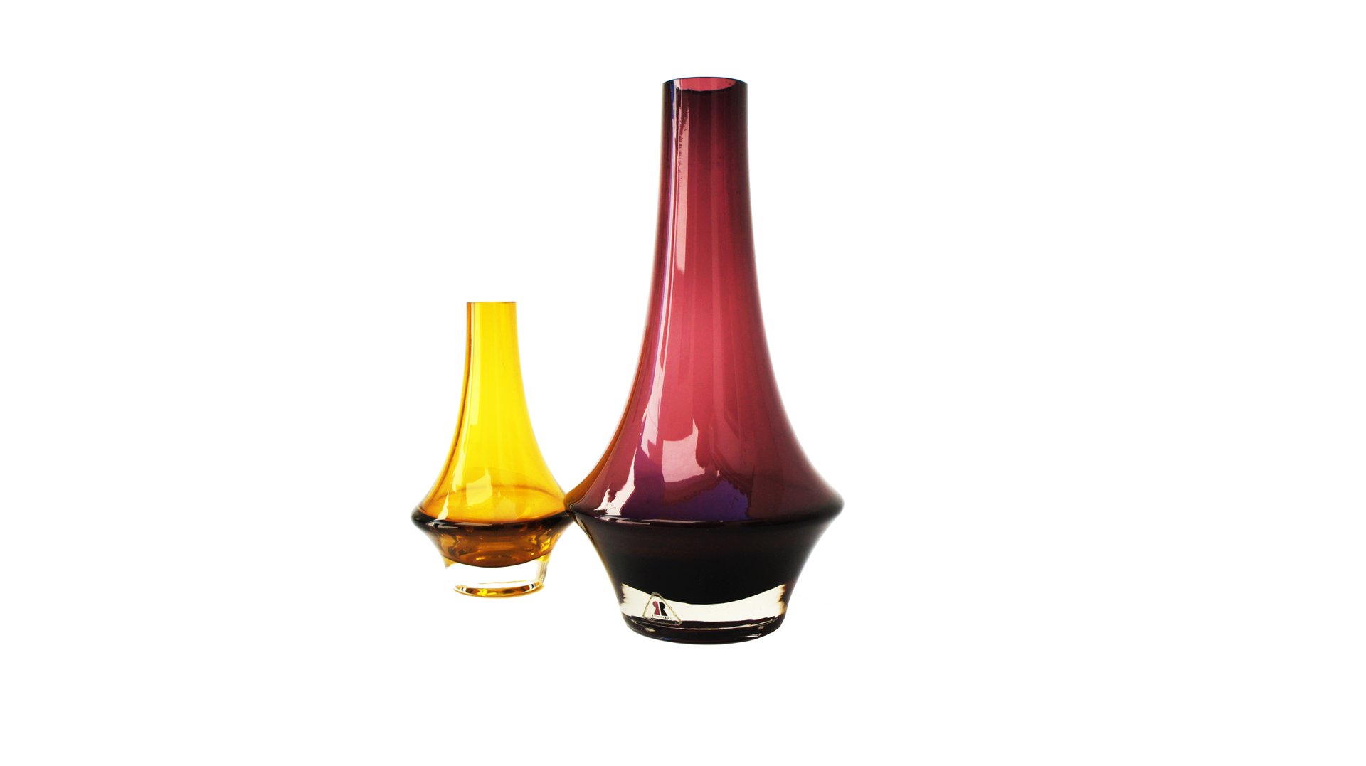 Vintage Yellow And Pink Glass Vases From Riihimäen Set Of For - Vintage Yellow And Pink Glass Vases From Riihimäen Set Of vintage yellow and pink glass vases from riihimäen set of for - vintage yellow and pink glass vases from riihimäen set of