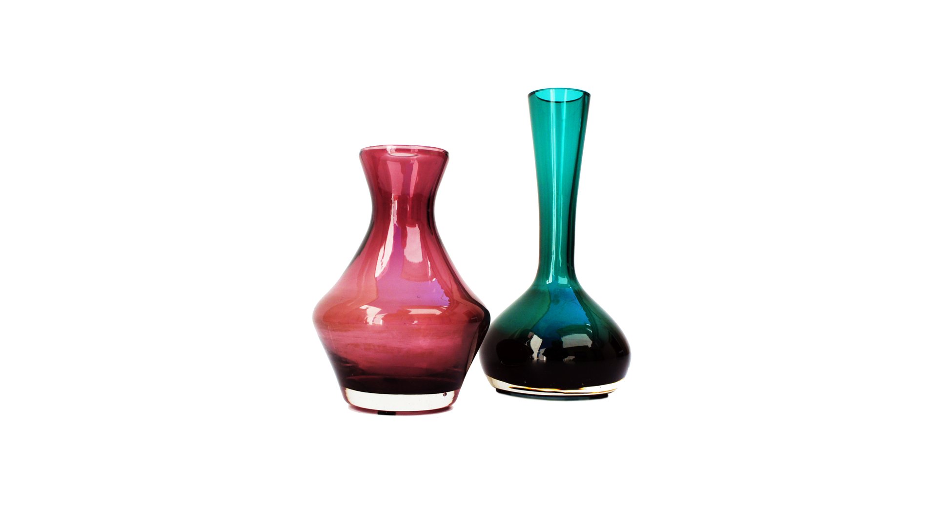 Vintage Green And Pink Glass Vases From Riihimäen Set Of For - Vintage Green And Pink Glass Vases From Riihimäen Set Of vintage green and pink glass vases from riihimäen set of for - vintage green and pink glass vases from riihimäen set of