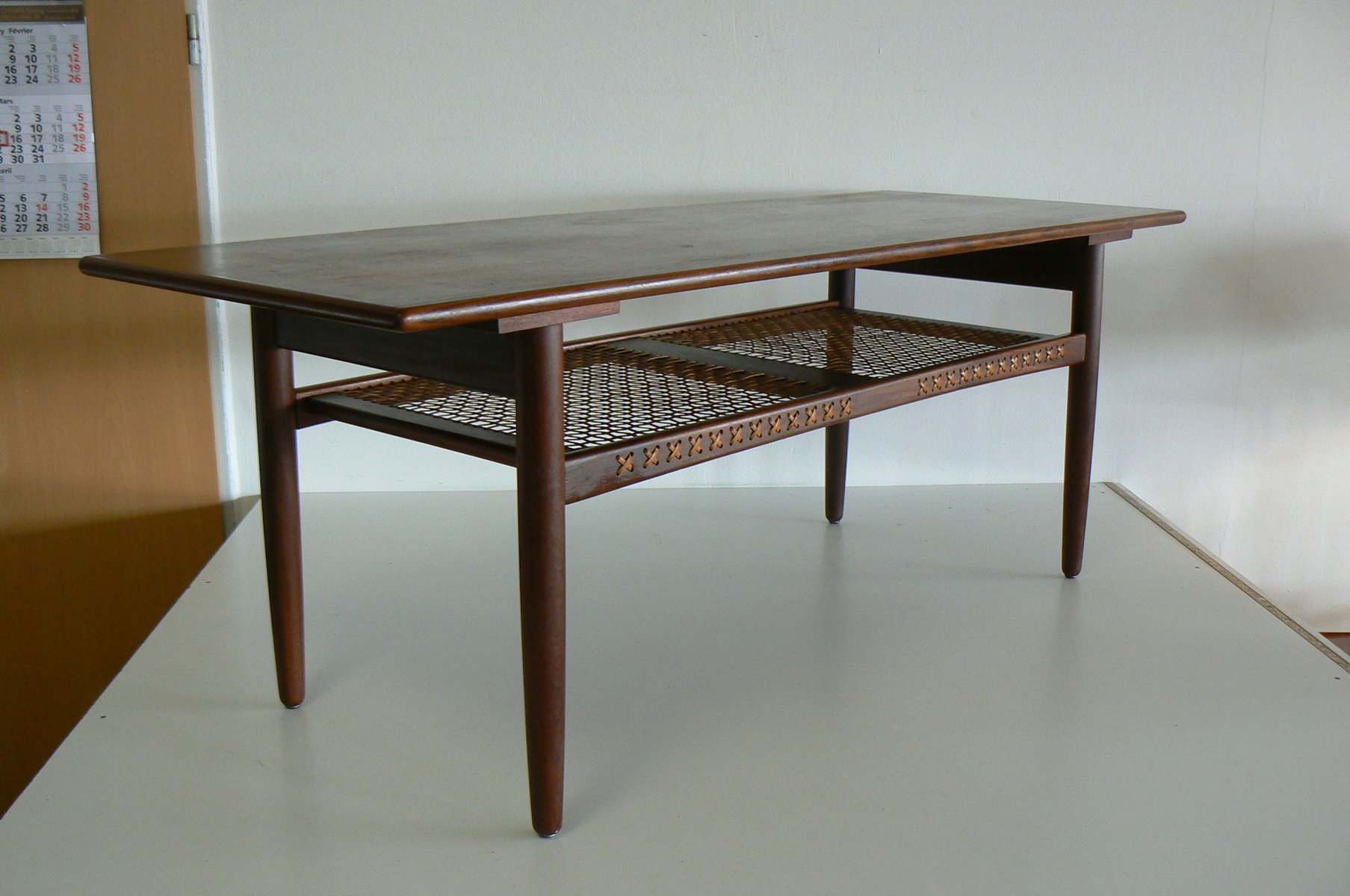 Vintage Danish Coffee Table in Teak for sale at Pamono
