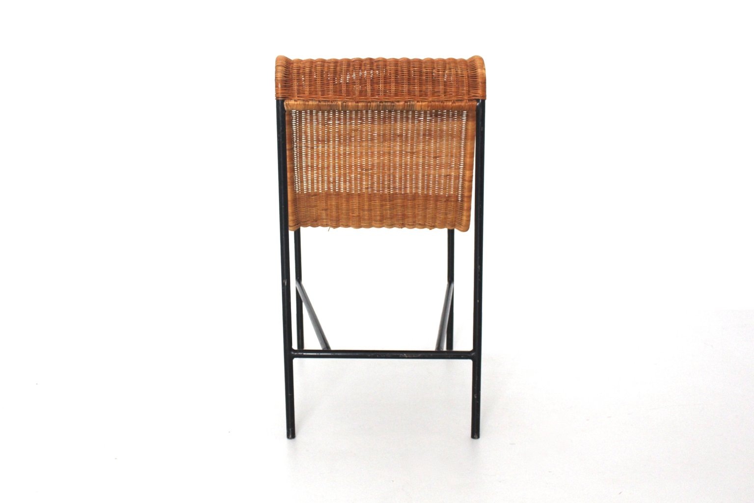 Mid Century Modern Rattan Chair by Harold Cohen and Davis