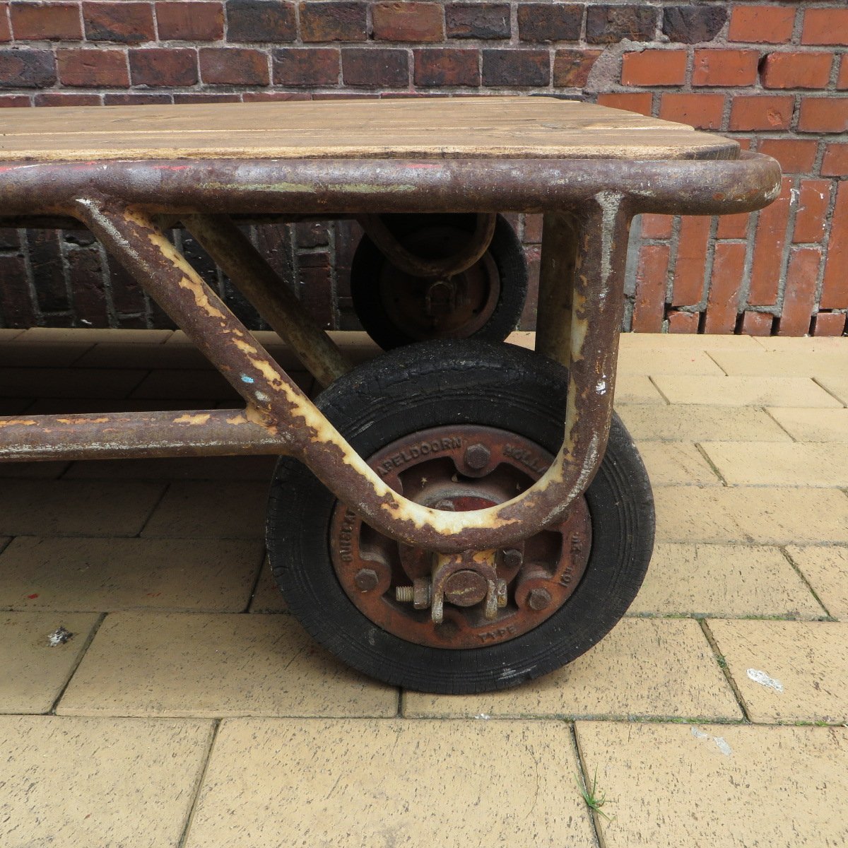industrial cart coffee table for sale at pamono industrial cart coffee table for sale at pamono