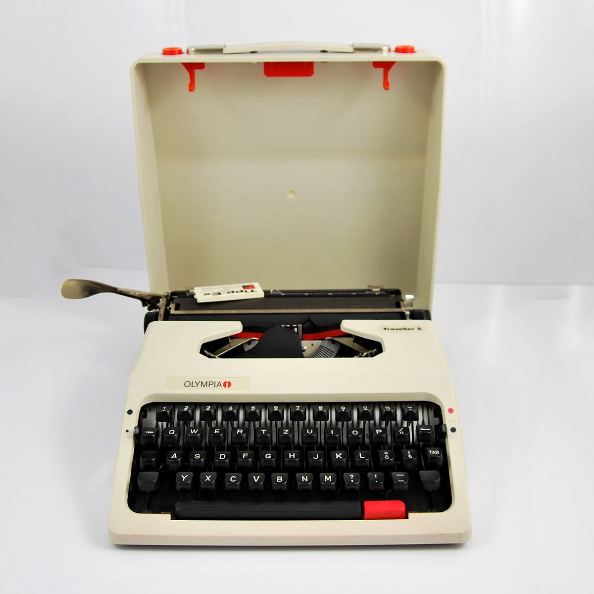 Traveller S Typewriter from AEG Olympia, 1980s for sale at Pamono