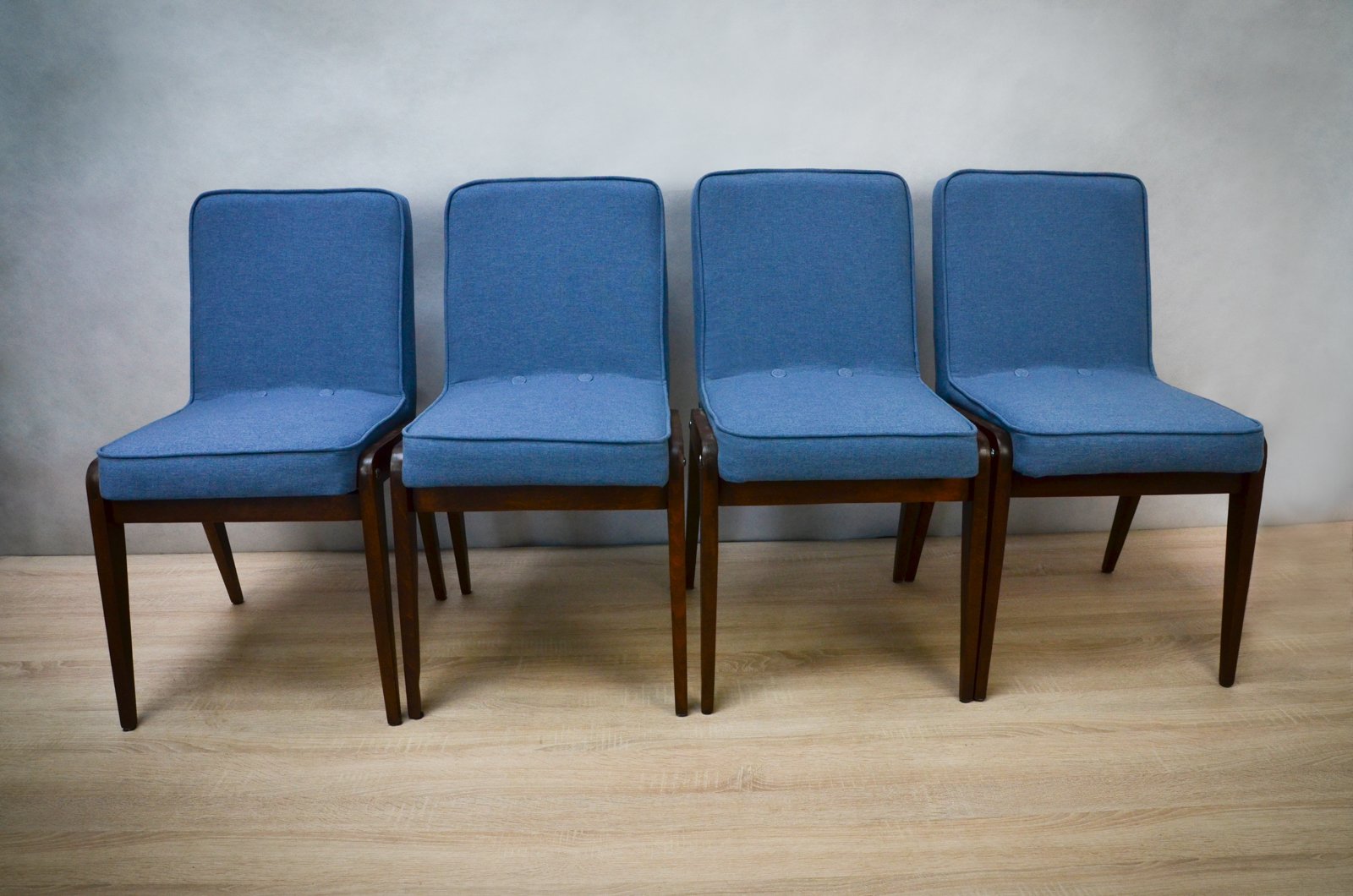 Aga Light Blue Dining Chairs By Józef Marian Chierowski S - Aga Light Blue Dining Chairs By Józef Marian Chierowski S Set Of aga light blue dining chairs by józef marian chierowski s - aga light blue dining chairs by józef marian chierowski s set of