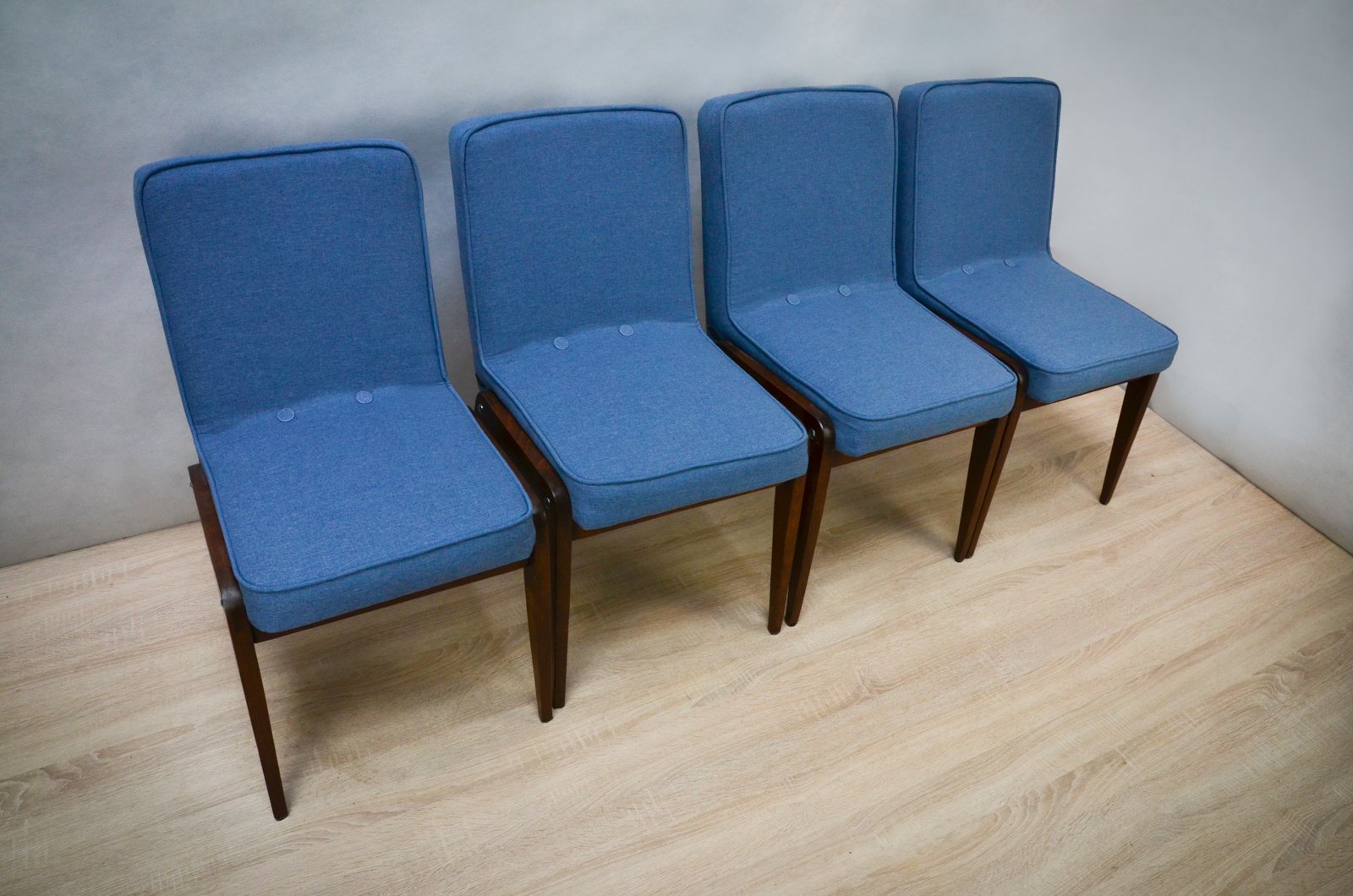 Aga Light Blue Dining Chairs By Józef Marian Chierowski S - Aga Light Blue Dining Chairs By Józef Marian Chierowski S Set Of aga light blue dining chairs by józef marian chierowski s - aga light blue dining chairs by józef marian chierowski s set of