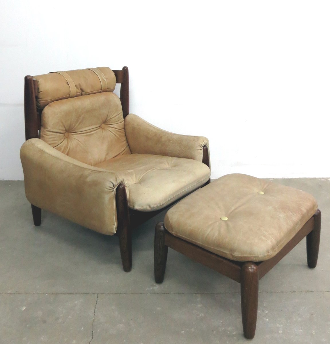 Brazilian Leather Lounge Chair And Ottoman S For Sale At Pamono - Brazilian Leather Lounge Chair And Ottoman S brazilian leather lounge chair and ottoman s for sale at pamono - brazilian leather lounge chair and ottoman s