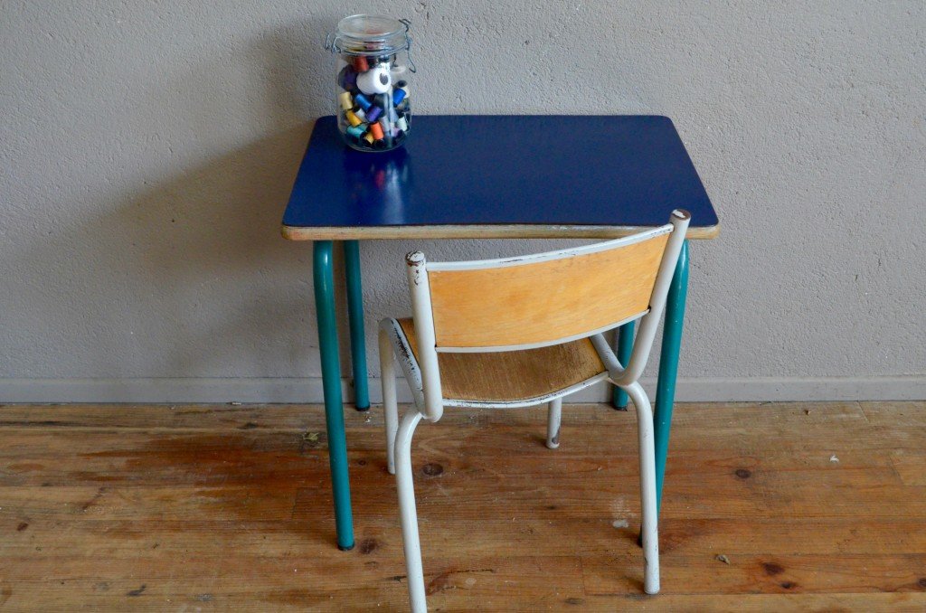 Blue School Chair dark blue school desk & chair, 1960s for sale at pamono Blue School Chair dark blue school desk & chair, 1960s for sale at pamono