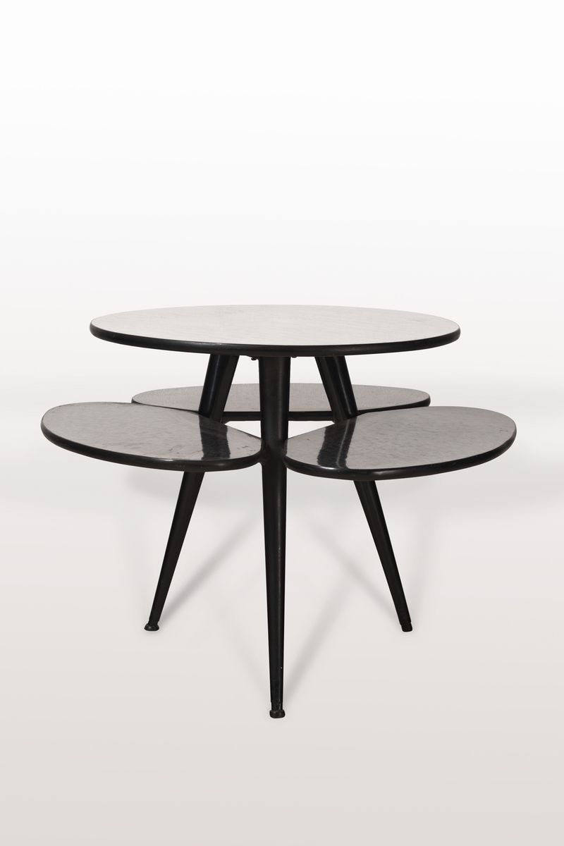 spanish side table in iron and formica, 1950s for sale at pamono spanish side table in iron and formica, 1950s for sale at pamono