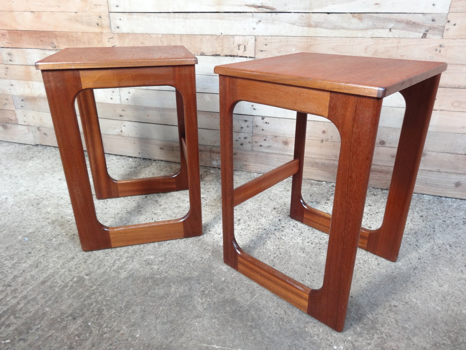 Tall Teak Side Tables S Set Of For Sale At Pamono - Tall Teak Side Tables S Set Of tall teak side tables s set of for sale at pamono - tall teak side tables s set of
