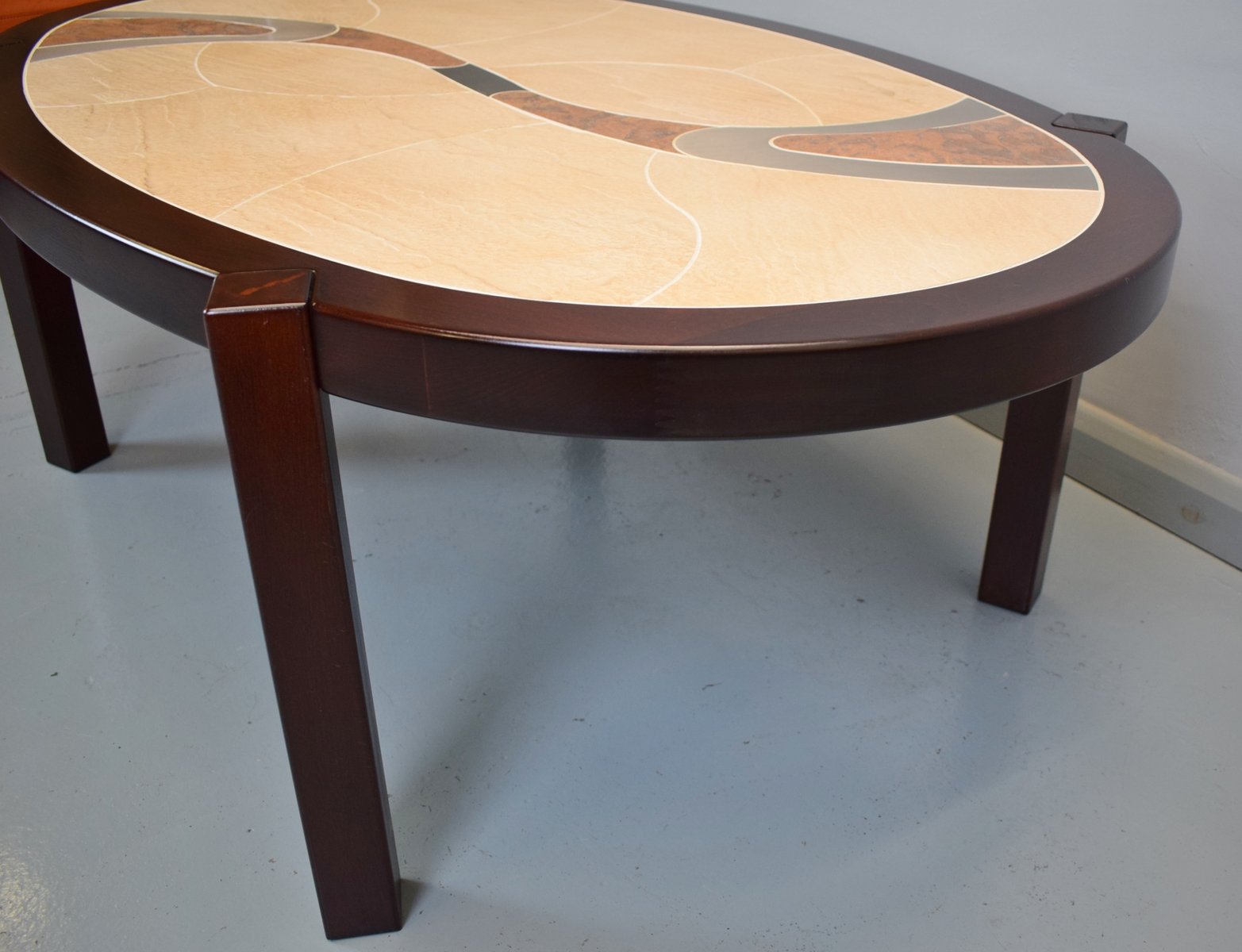mid-century danish tiled coffee table from haslev for sale at pamono mid-century danish tiled coffee table from haslev for sale at pamono