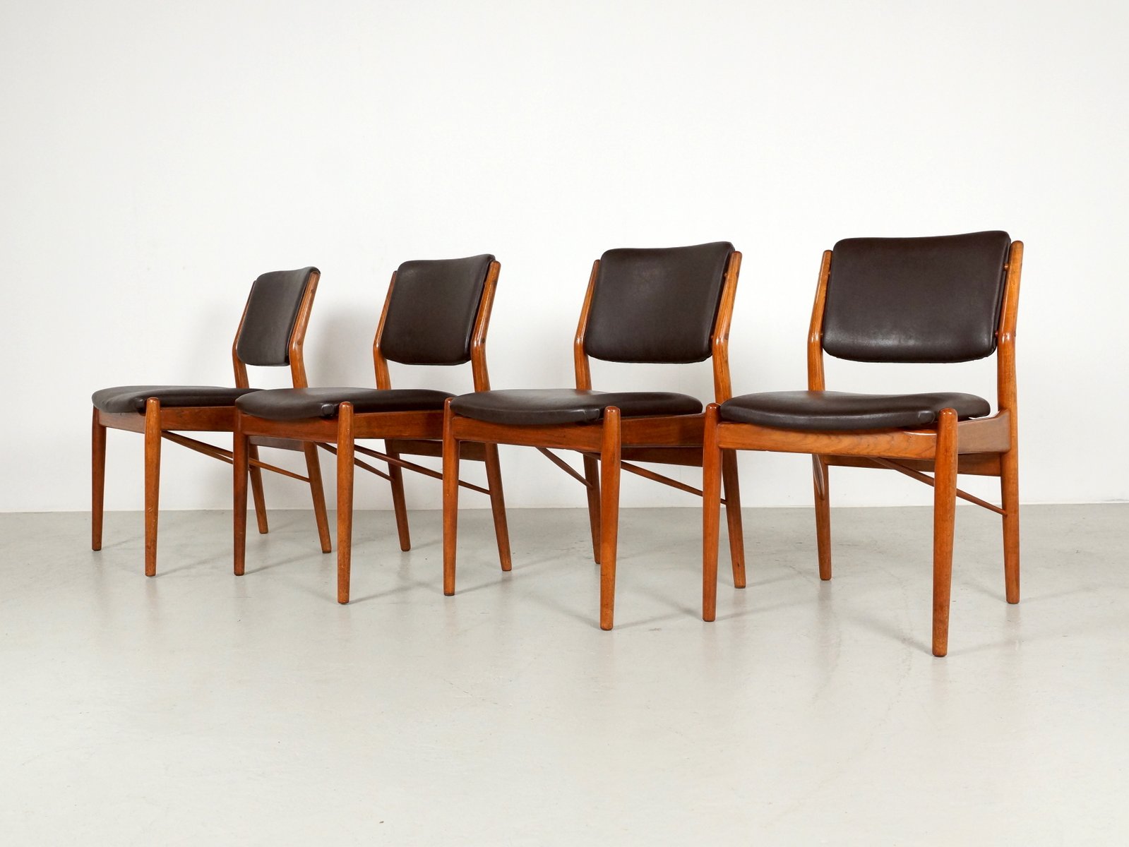 Danish Dining Chair danish dining chairsarne vodder for sibast, 1960s, set of 4 Danish Dining Chair danish dining chairsarne vodder for sibast, 1960s, set of 4