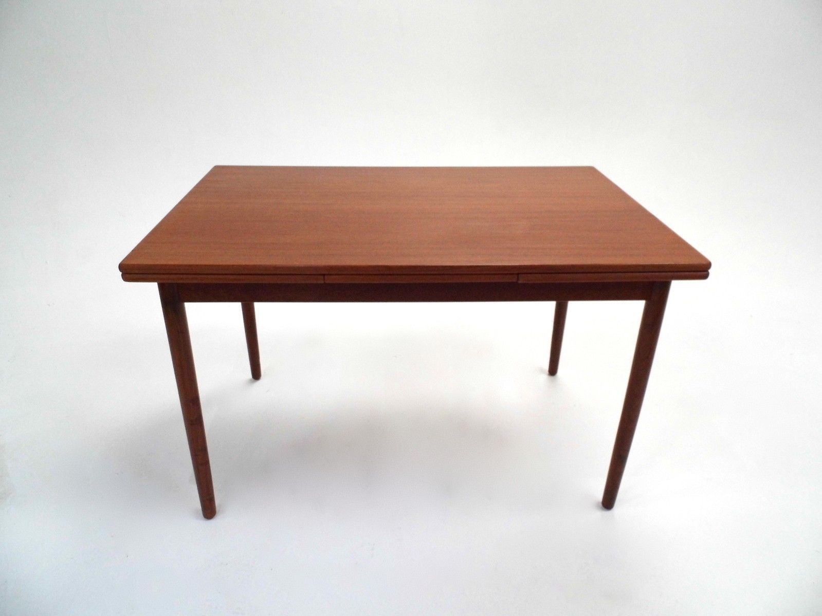 Danish Teak Extending Dining Table, 1960s for sale at Pamono