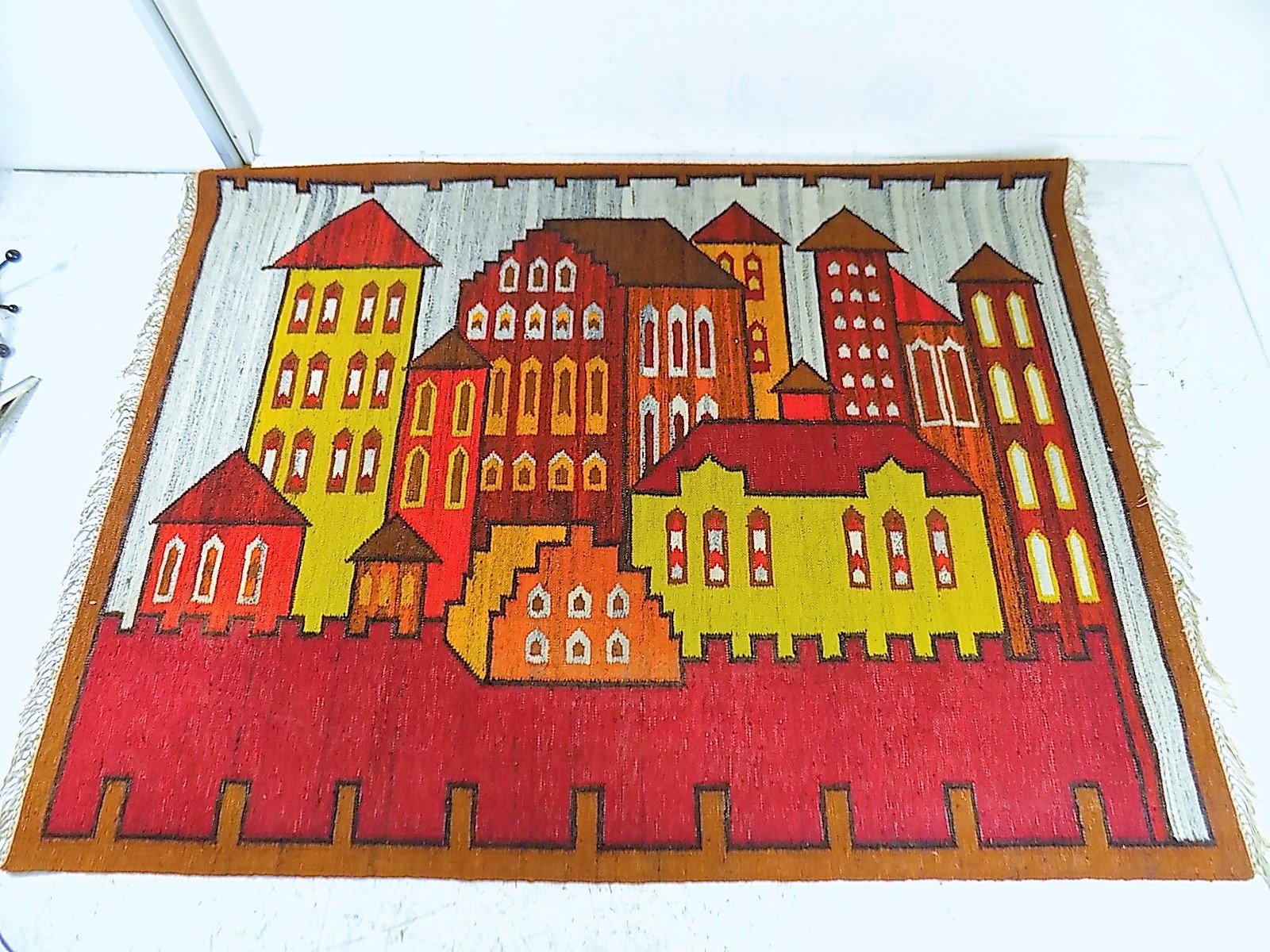 Polish Tapestry by Irena Potoczek for Cepelia, 1970s for sale at Pamono