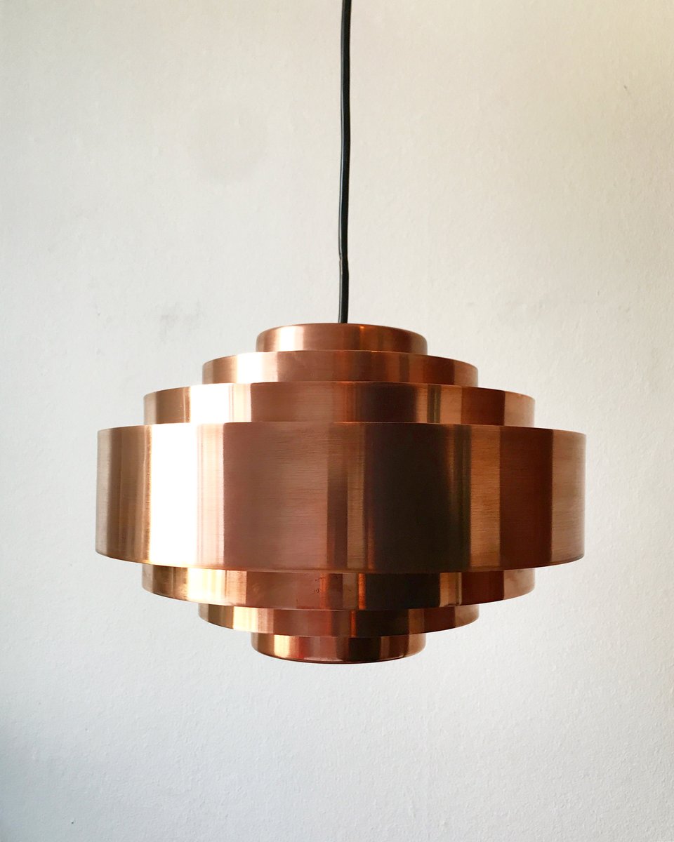 Design Copper Pendant Light copper pendant light lighting 7 best images on danish ultra by jo hammerb for fog 1960s