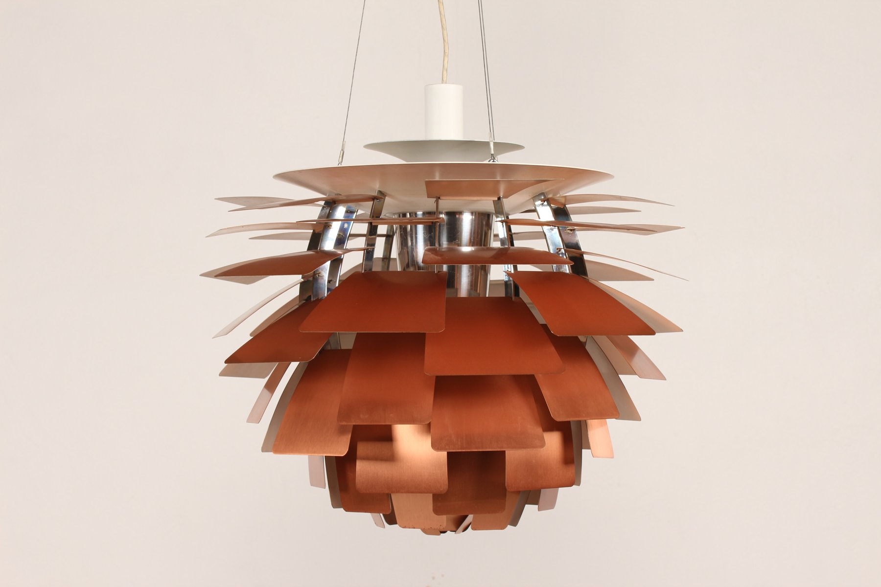 Vintage Danish Artichoke Lamp by Poul Henningsen for Louis Poulsen for