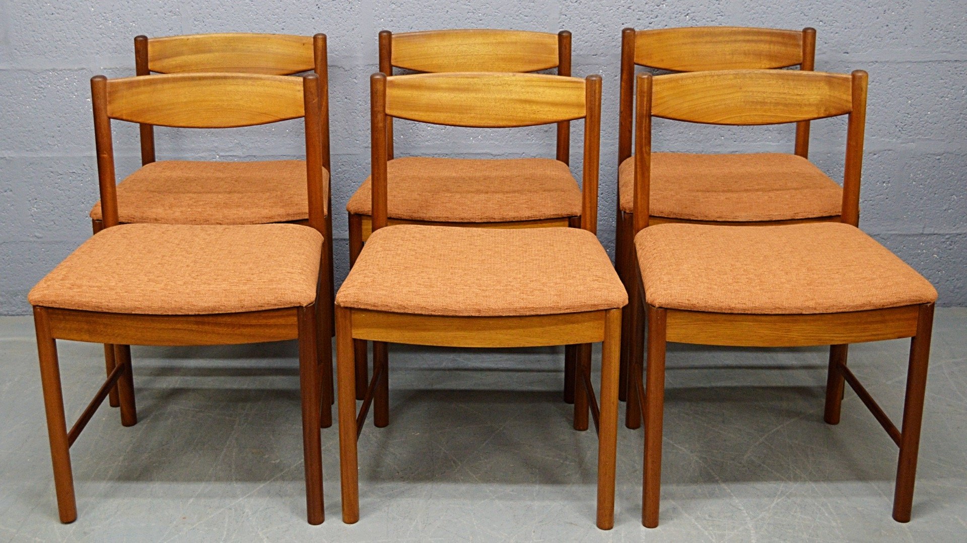 MidCentury Teak Chairs from McIntosh, Set of 6 for sale at Pamono