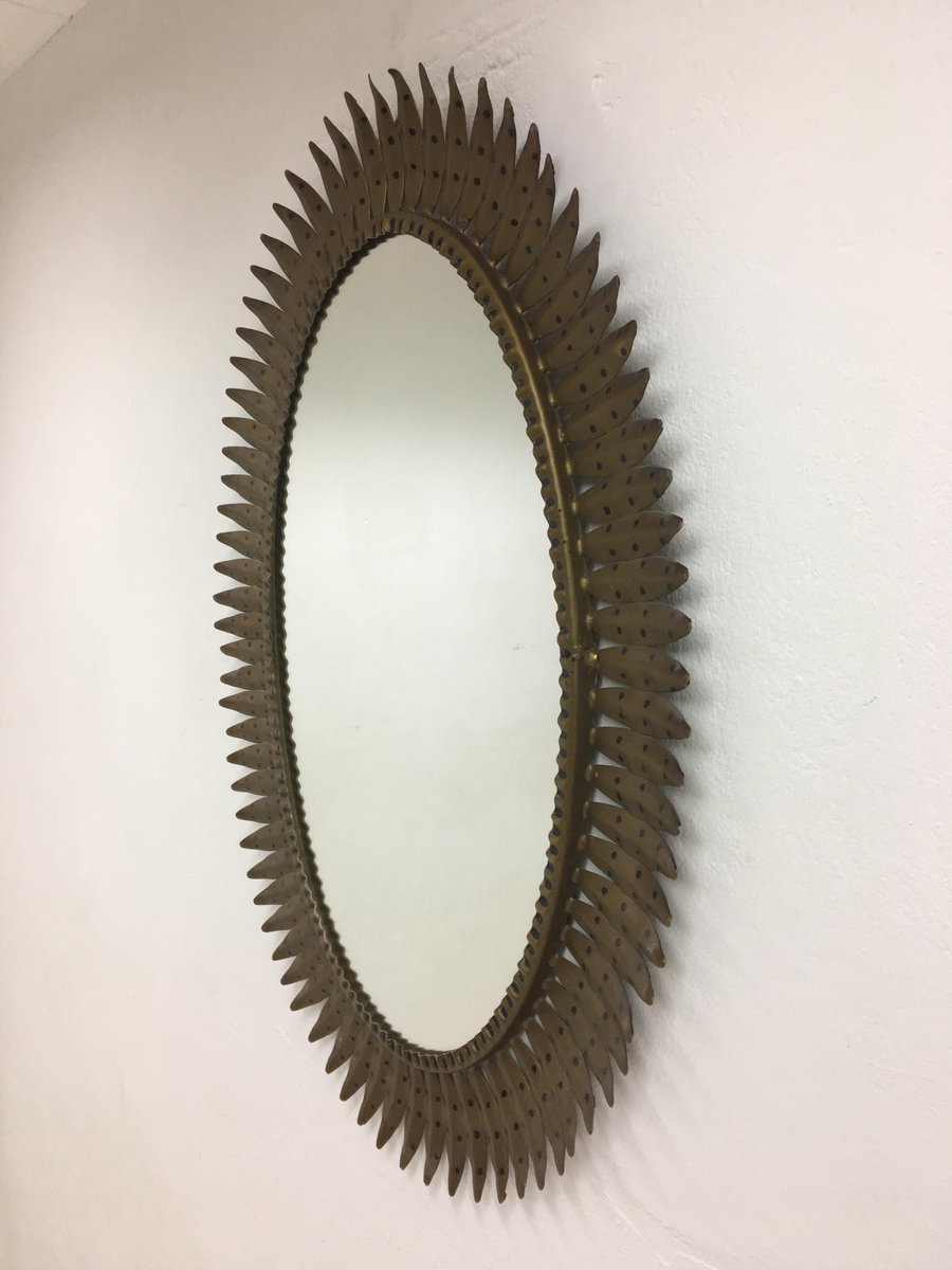 Vintage Oval Mirror 99