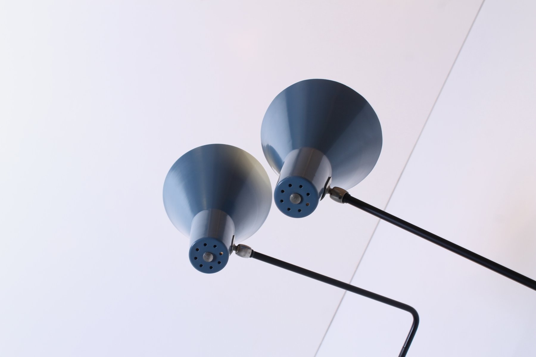Vintage Paperclip Elbow Wall Lights by J. J. M. Hoogervorst for Anvia, Set of 2 for sale at Pamono