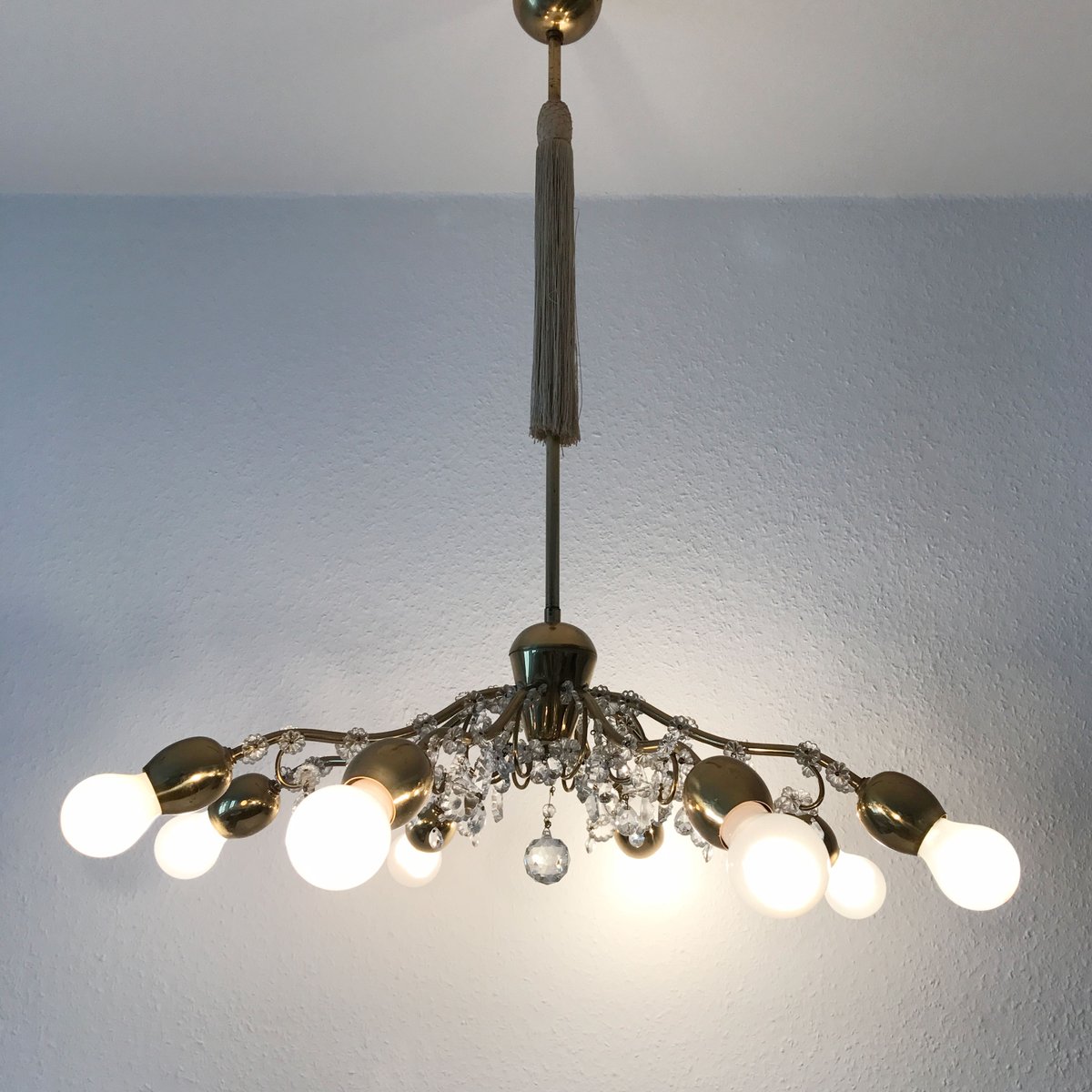 Mid-Century Modern Large Pendant Lamp from Lobmeyr for ...