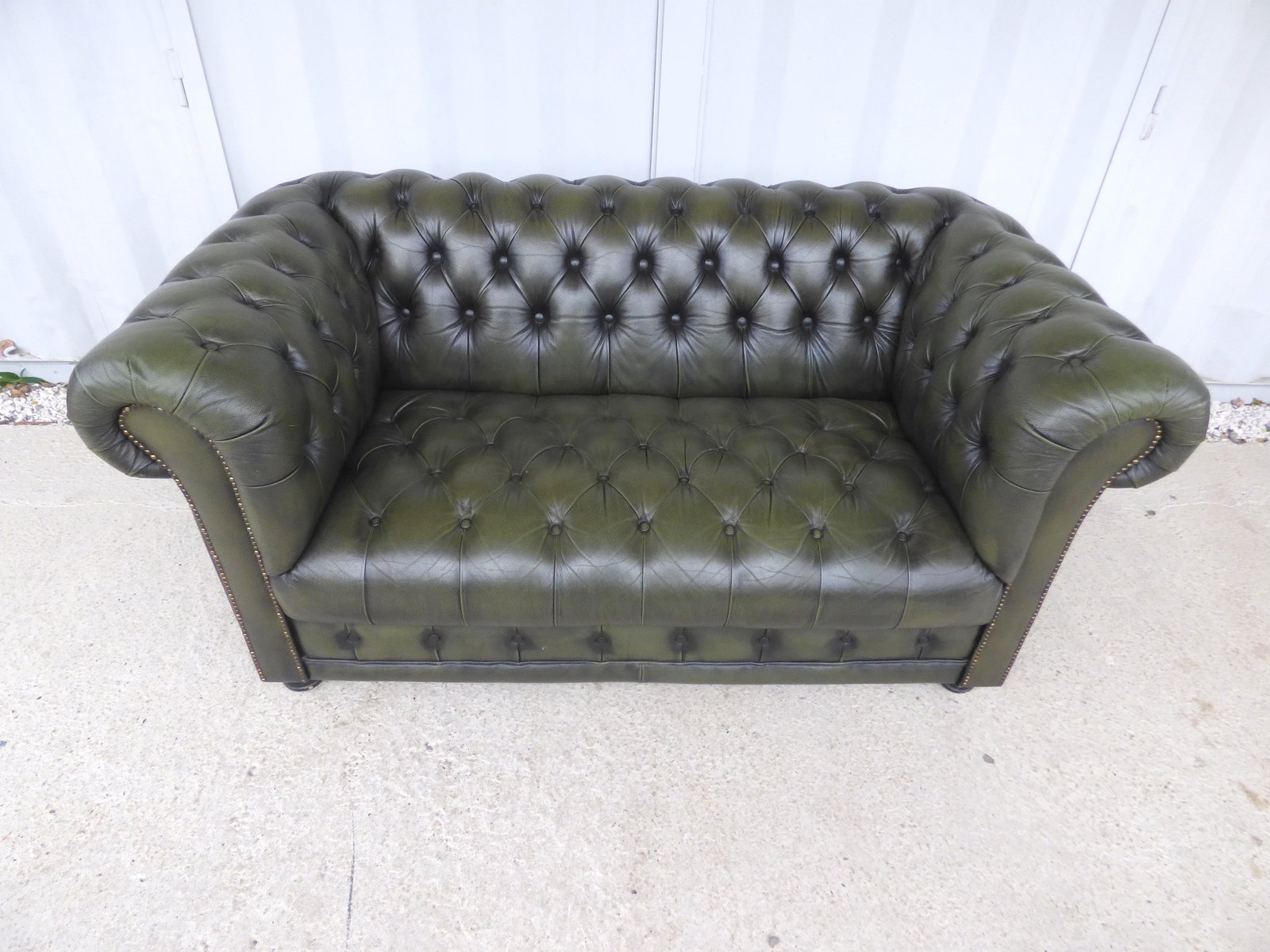 Vintage French Chesterfield Sofa 1970s For Sale At Pamono