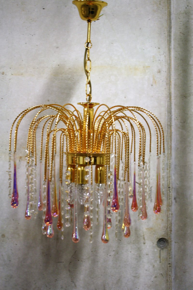 Vintage Teardrop Chandelier 7