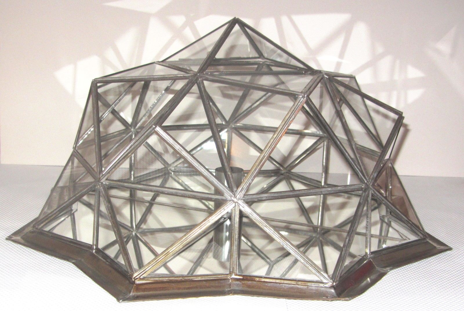 Große Art Deco Deckenlampe bei Pamono kaufen