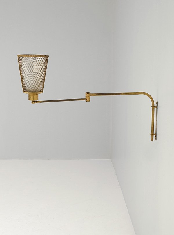 Swivel Wall Lamp, 1950s for sale at Pamono
