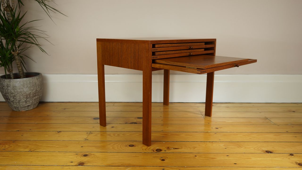 vintage mid century nesting tables