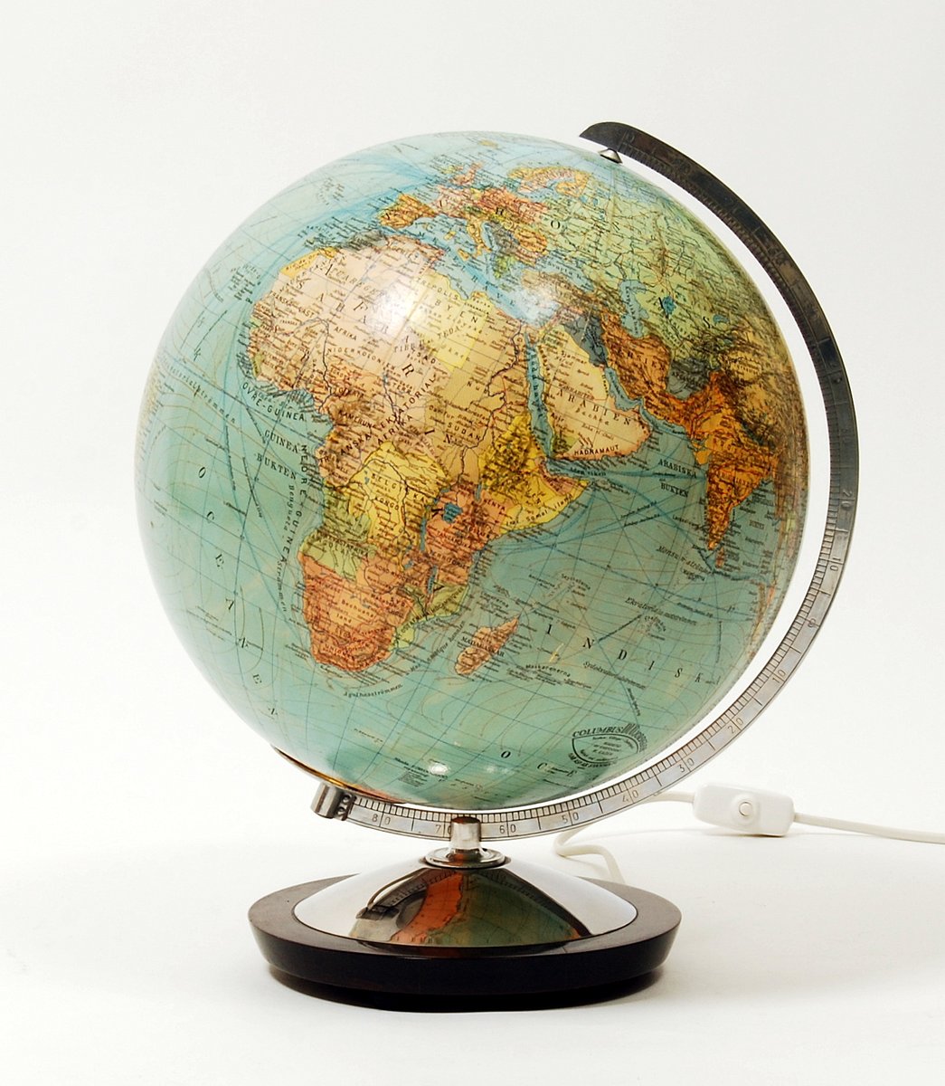 Vintage Glass Globe 9