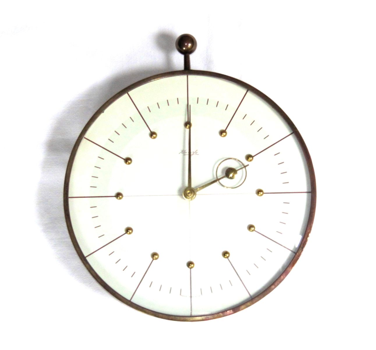 German Wall Clock by Heinrich Möller for Kienzle for sale at Pamono