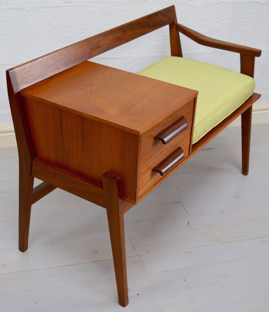 Vintage Telephone Desk from Chippy Heath for sale at Pamono