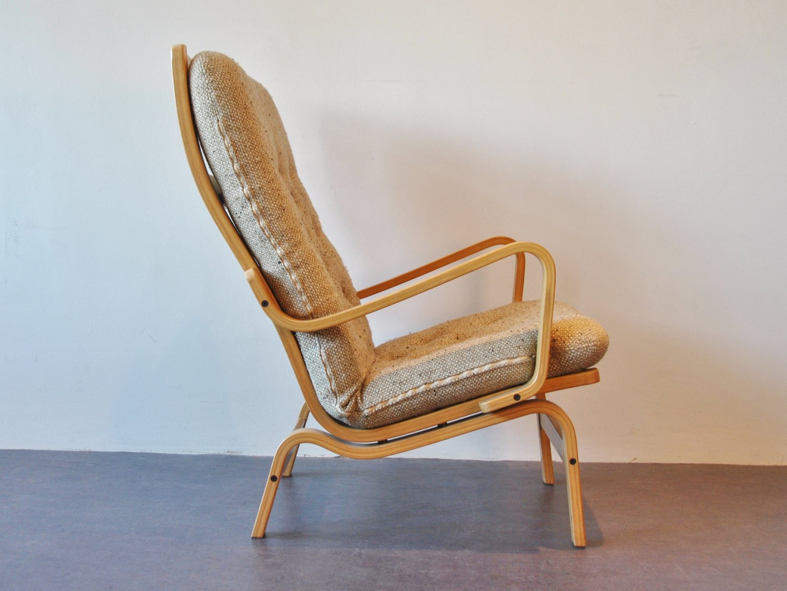 Contino Lounge Chair by Yngve Ekström for Swedese, 1980s for sale at Pamono Contino Lounge Chair by Yngve Ekström for Swedese, 1980s for sale at Pamono