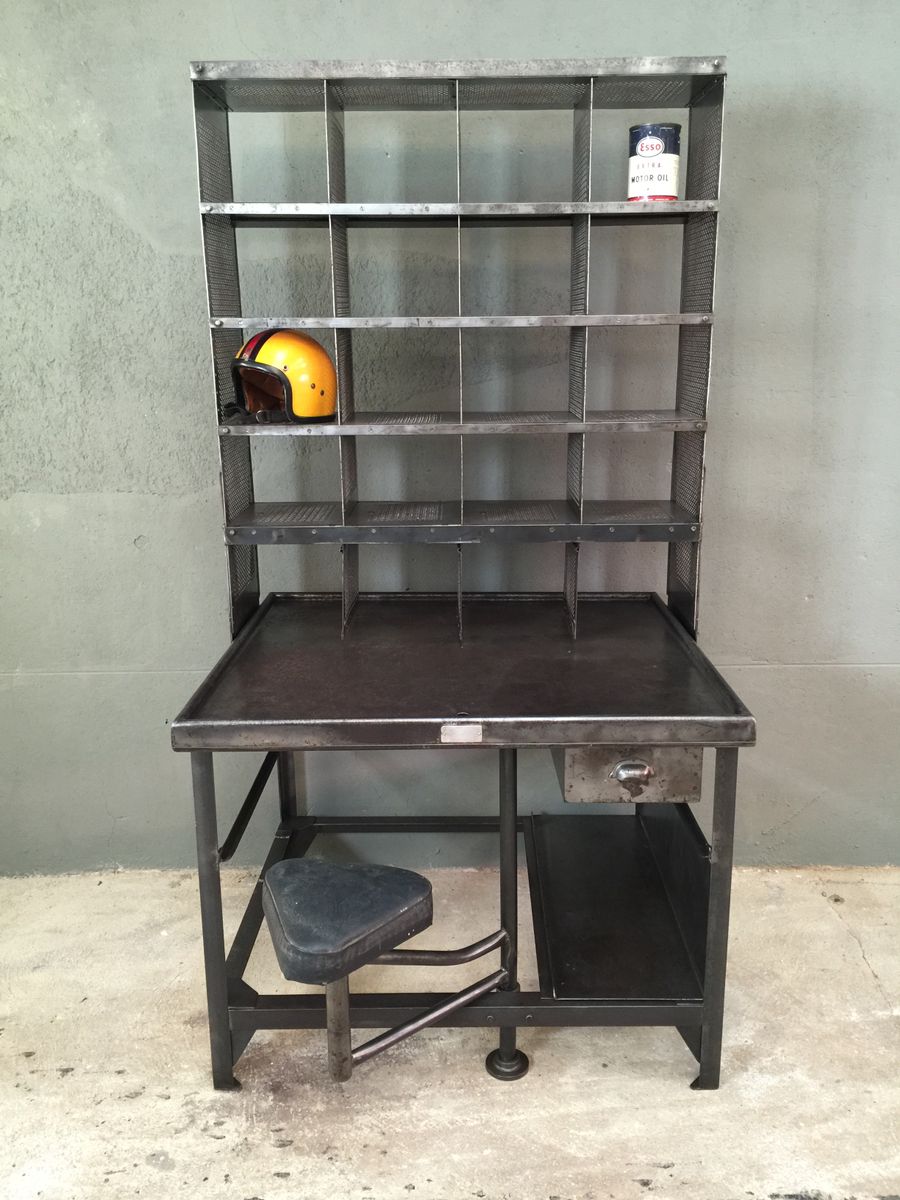 Vintage Pigeon Hole Desk from Tolix for sale at Pamono