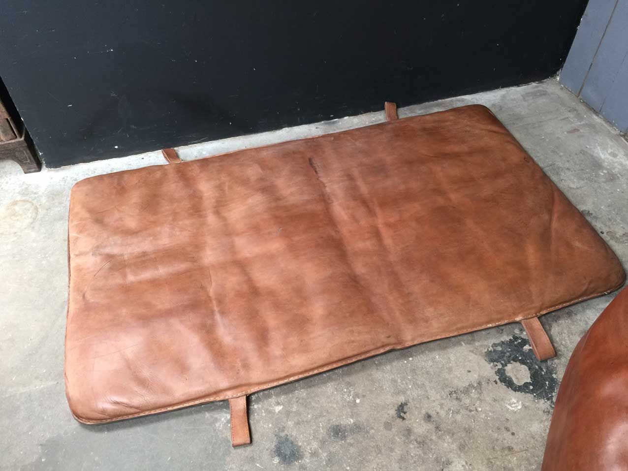 Vintage Leather Gymnastics Mat for sale at Pamono