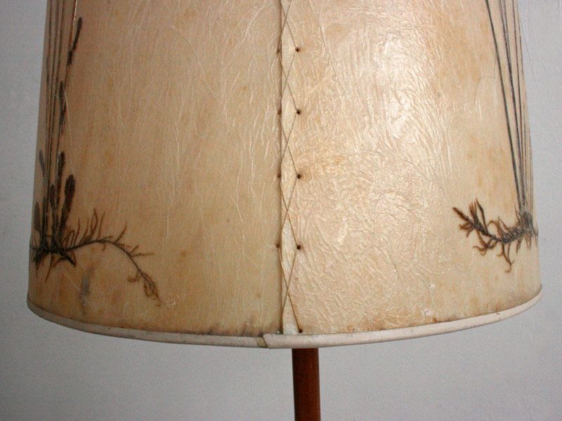 Vintage Floral Floor Lamp for sale at Pamono