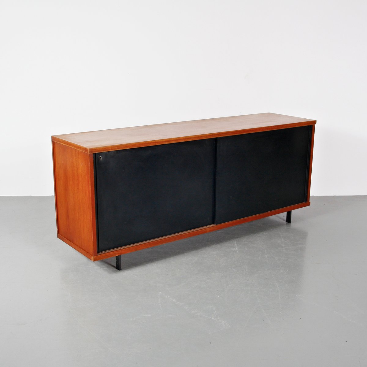 Oak And Metal Sideboard By Cees Braakman For Pastoe Circa - Price Per Piece oak and metal sideboard by cees braakman for pastoe circa - price per piece
