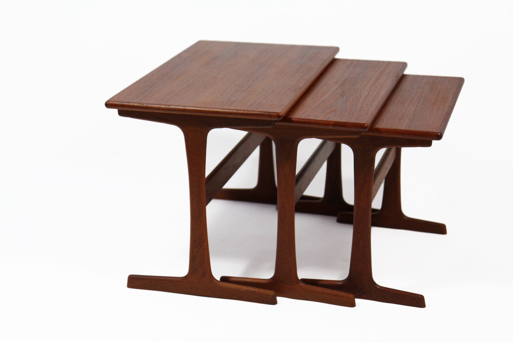 Vintage Nesting Tables by Kai Kristiansen for Vildbjerg Møbelfabrik