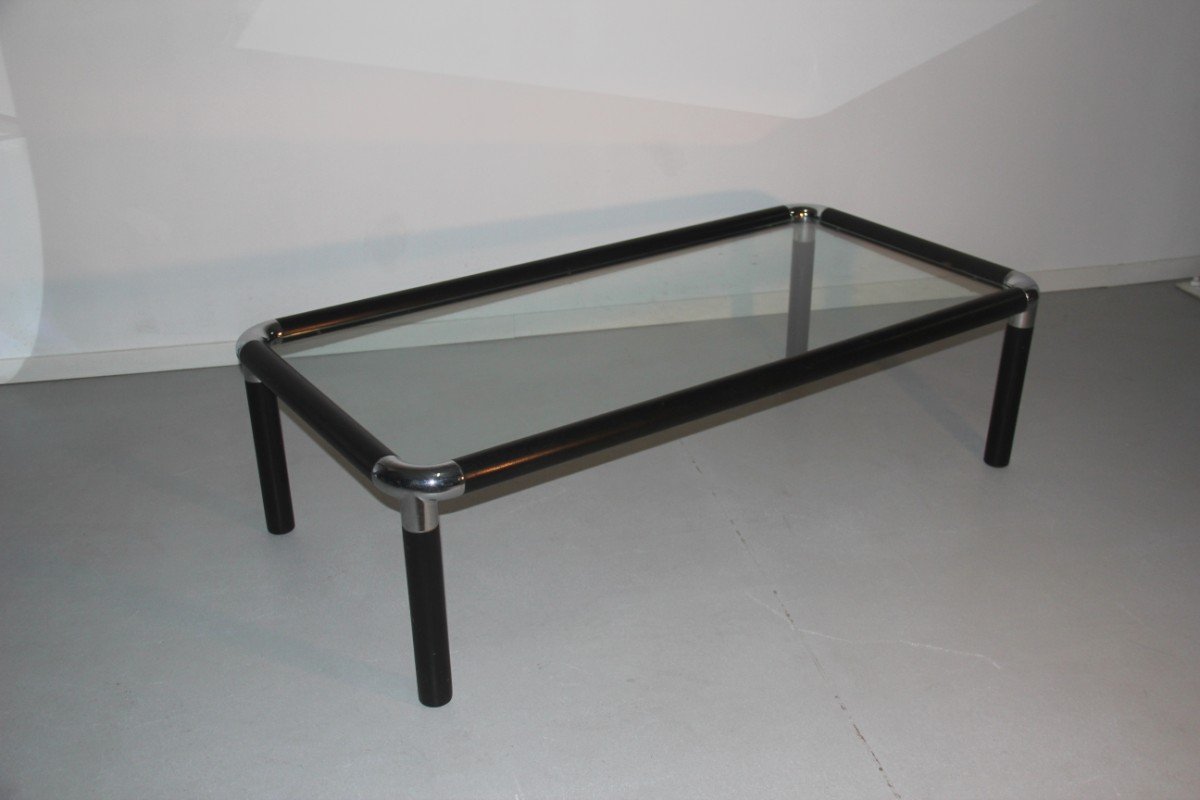 Minimalistischer Couchtisch von Giovanni Offredi für Minimalistischer Couchtisch von Giovanni Offredi für