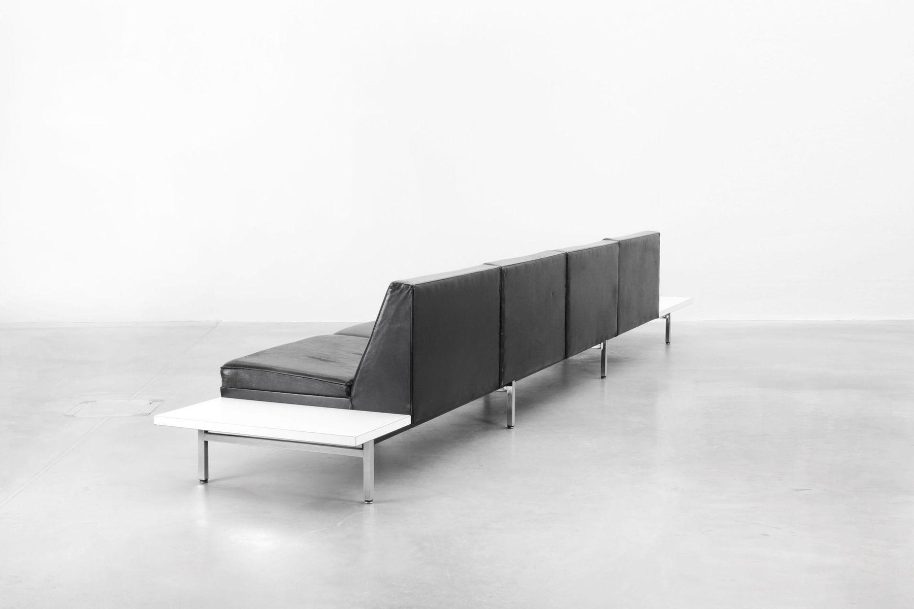 Sofa Herman In Light Grey Herman miller wireframe sofa