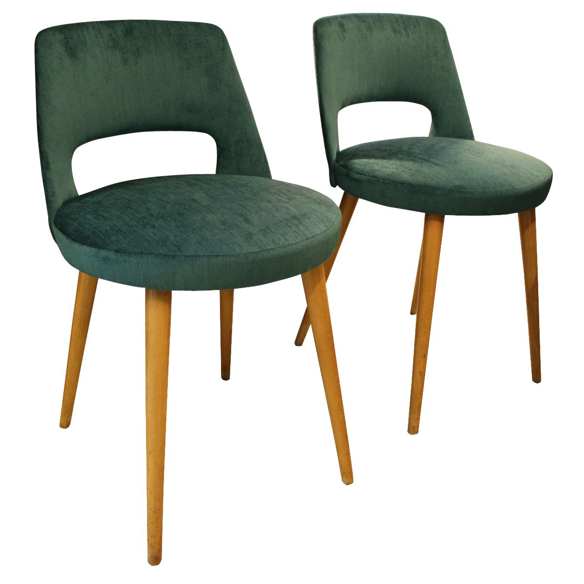Emerald French Cocktail Chairs, Set of 2 for sale at Pamono