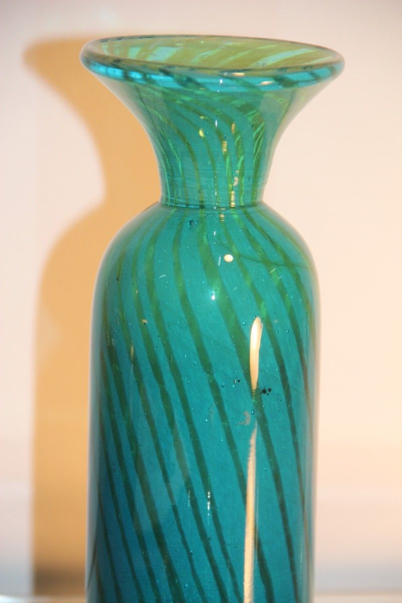 Maltese Glass Vase From Medina Design 1970s For Sale At Pamono