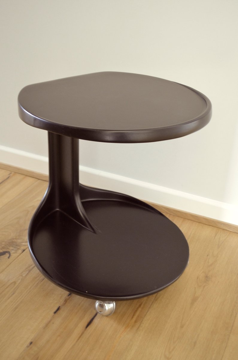 table d'appoint roulante