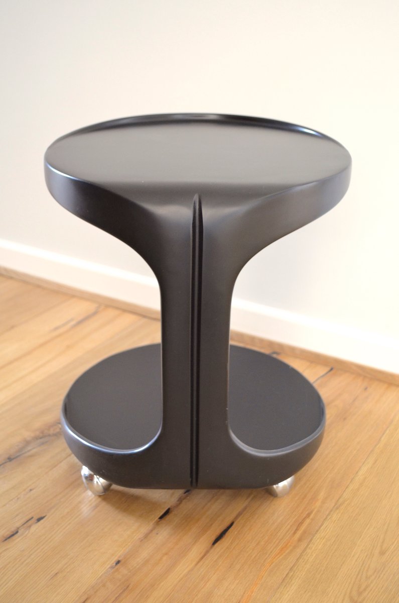 table d'appoint roulante