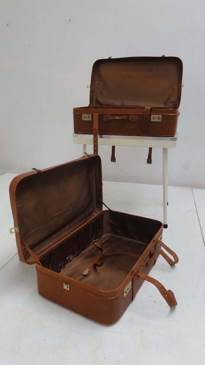 Vintage Leather Suitcases 106