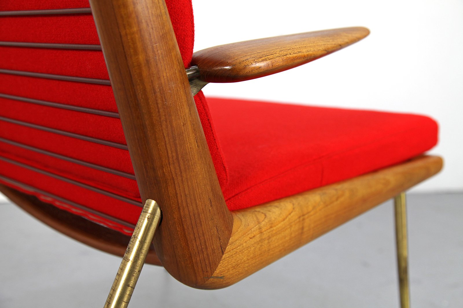 FD-134 Boomerang Chair by Peter Hvidt & Molgaard Nielsen for sale at Pamono